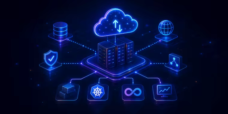 Cloud infrastructure, servers, security and monitoring